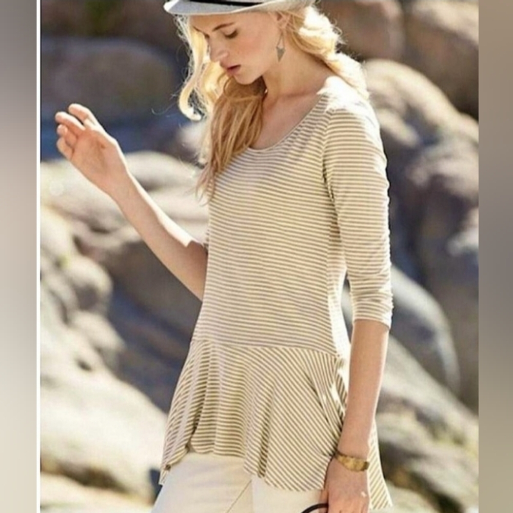 🦙Peruvian Connection Windswept Tunic Striped Wmns Sz. Medium